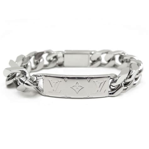 louis vuitton monogram chain bracelet